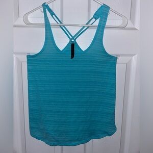 2 Live Love Dream Light Blue & Hot Pink Size XS Athletic Tank Tops